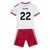 Liverpool Hugo Ekitike #22 Bortedraktsett Barn 2026-27 Kortermet (+ korte bukser)